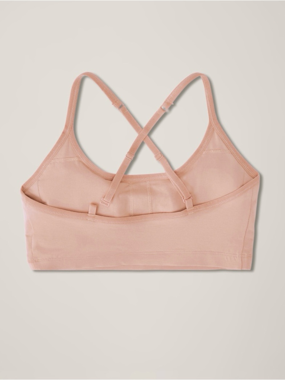 Organic Everyday Strappy Scoop Bralette - Picture 3 of 6